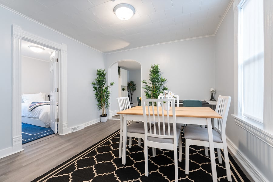 Dining Room with desk