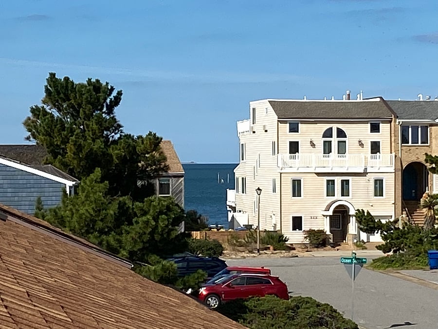 Your view Of the Chesapeake Bay is a wonderful added bonus to your stay at the Shoreline Villas By The Bay! It never gets old seeing ships of all sizes passing in both directions, either heading to the International Terminals up the Bay, or to ports around the world via the Atlantic Ocean! Enjoy the SHOW