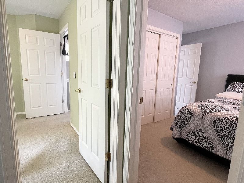View from secondary jack-and-jill to secondary bedroom and 3rd multipurpose room.