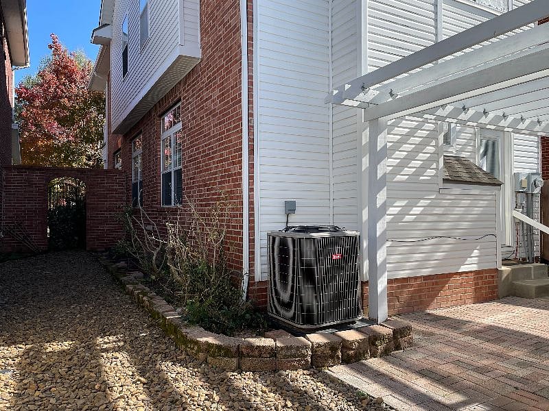 Rear, side yard.