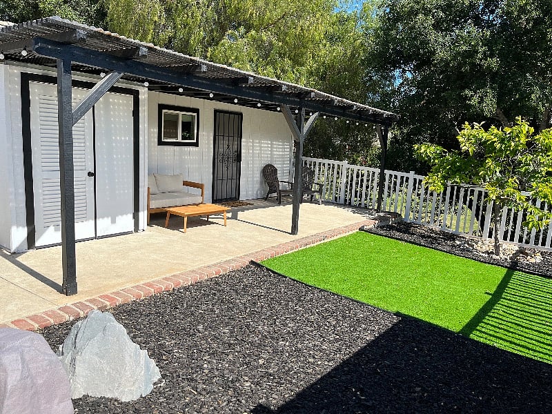 Exterior of guest house