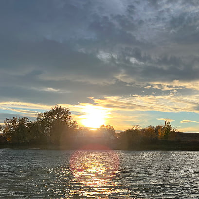 Sunset at theARK