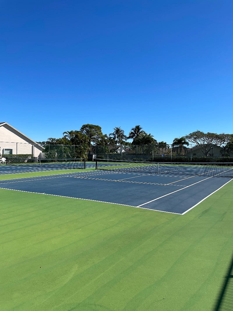 Tennis and pickle ball courts