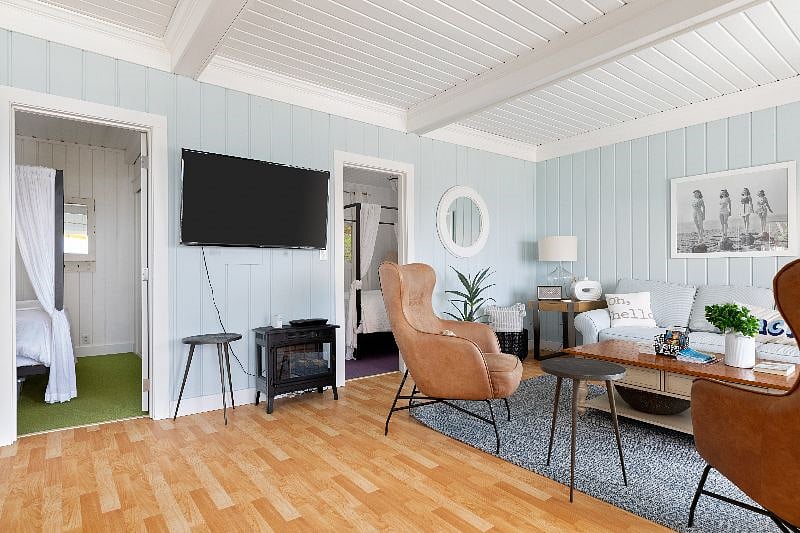 Living room and Smart TV