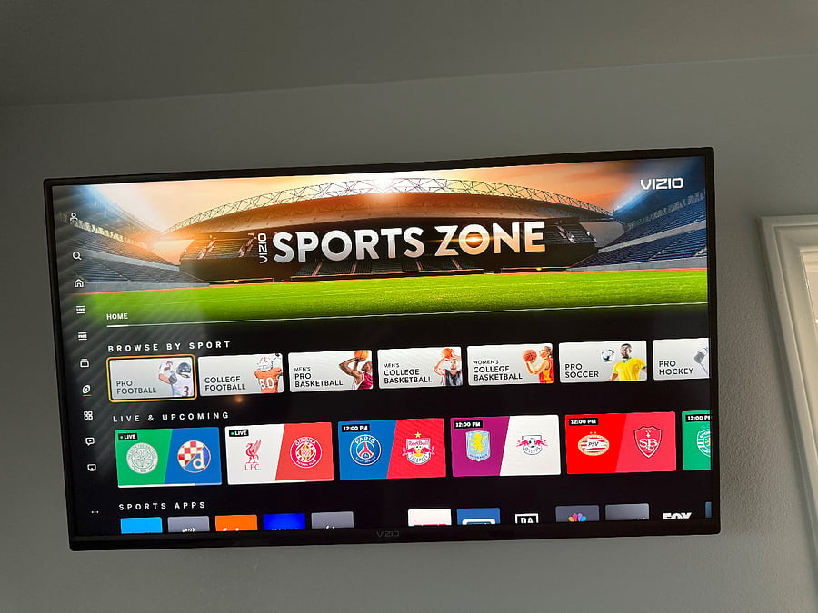 Tv in the bedroom