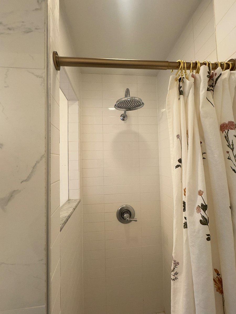 Shower in private bathroom