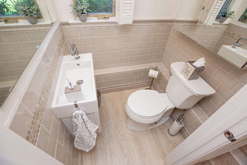 Half bath.