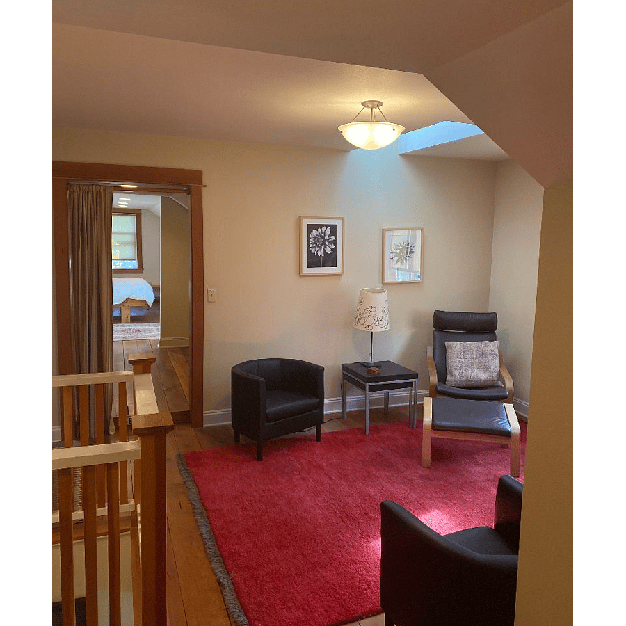 Upstairs den