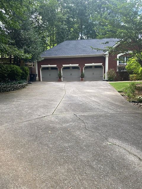 Walk up driveway