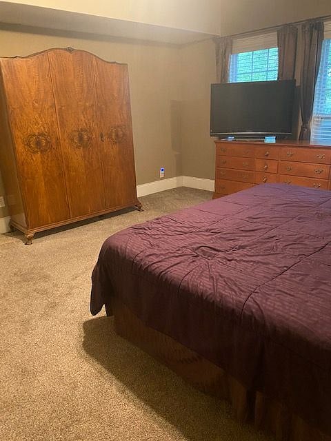 Bedroom with extra closet space