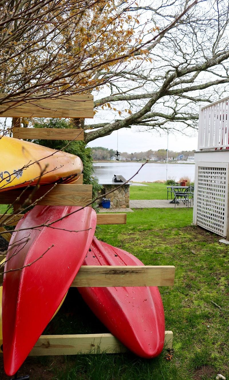 Kayaks for use by renters * lifejackets are mandatory