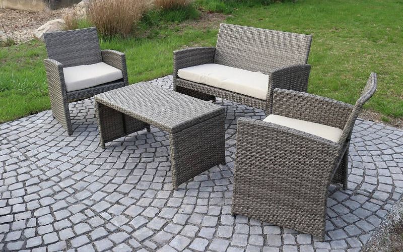 New outdoor oceanside fire pit sitting area