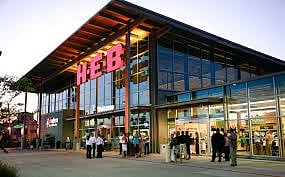 HEB Montrose Plaza is our back neighbor