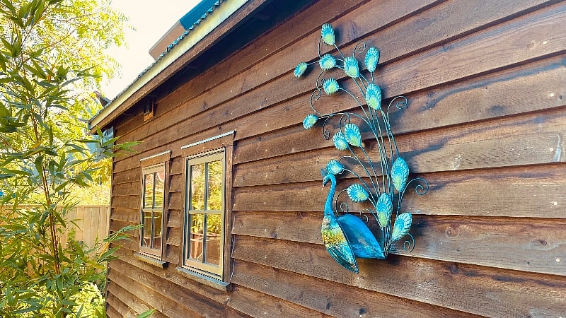 A little detail on the exterior of the house.