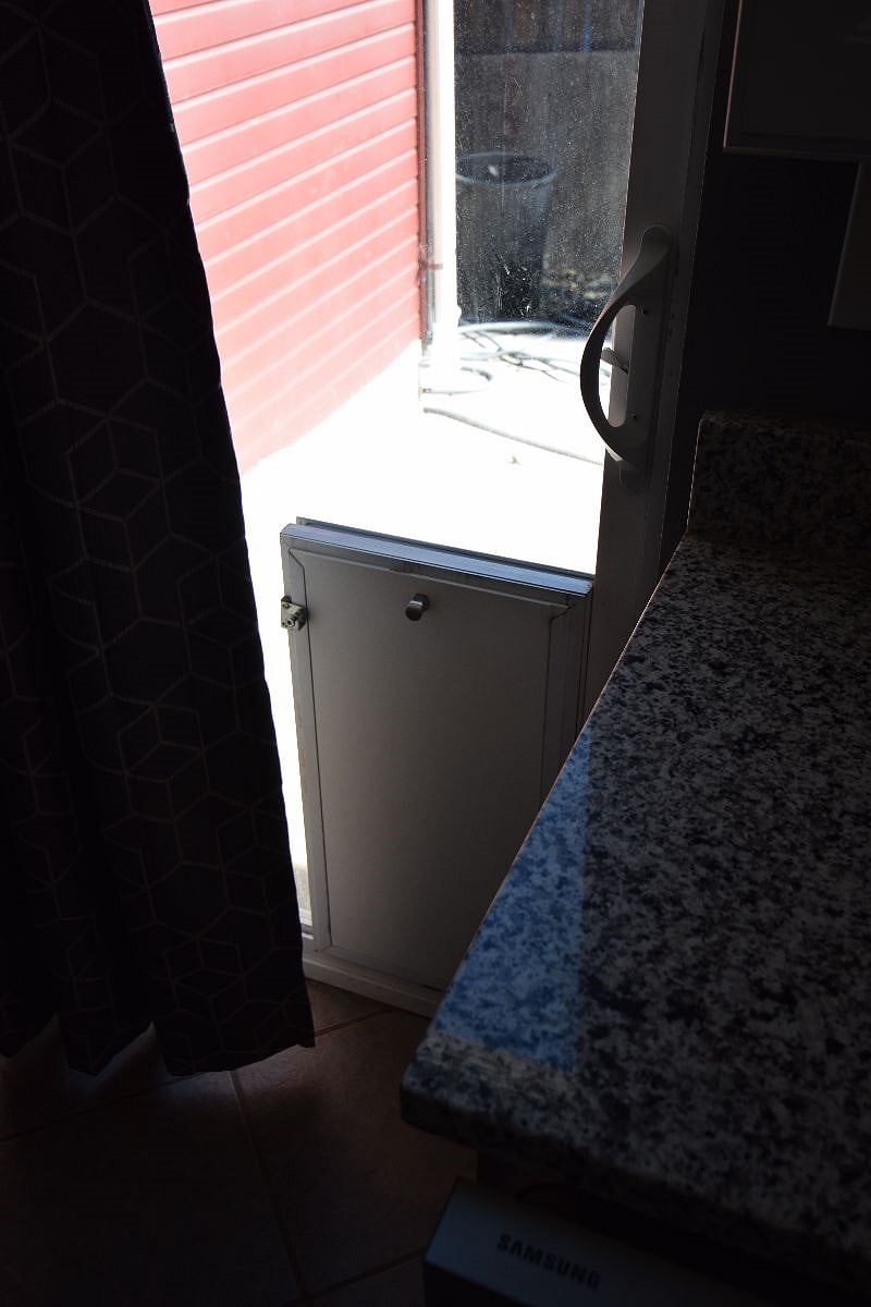 Locking Dog Door 