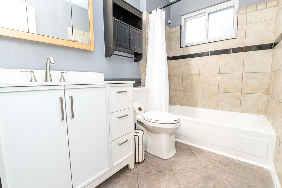 Brand new toilet and vanity installed 01/2024