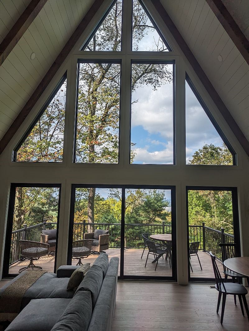 Beautiful views from the loft