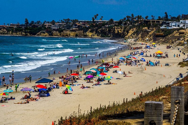 Pacific Beach!  San Diego's premier and largest beach, only a 20 min drive away!