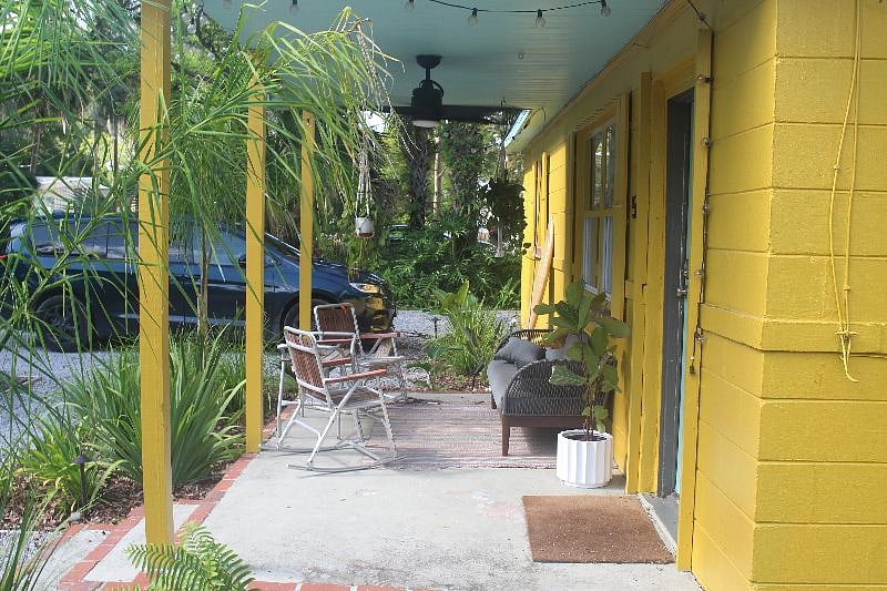 Front porch lounge spot