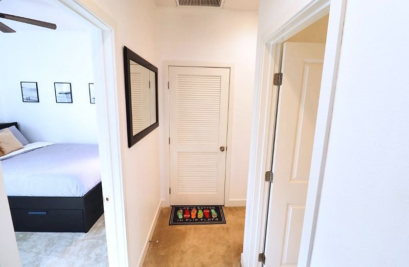Laundry / Hallway upper level