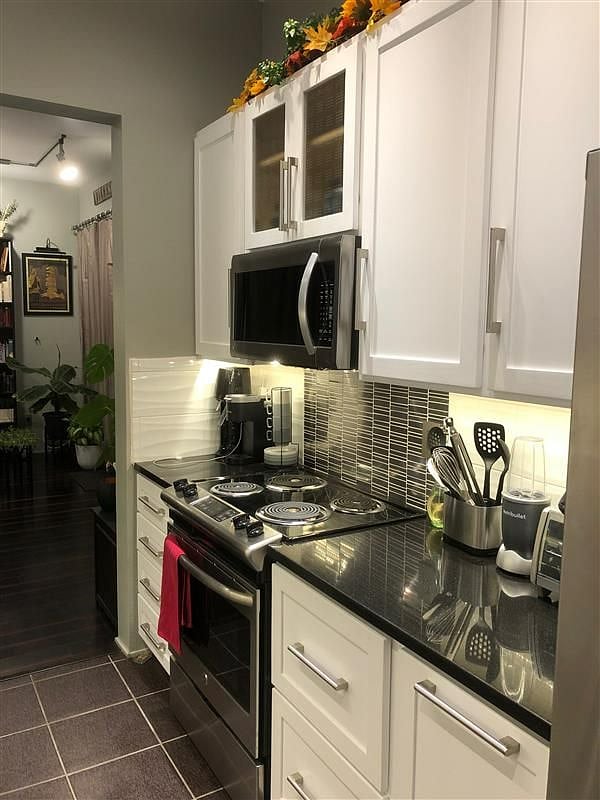 Electric stove and microwave