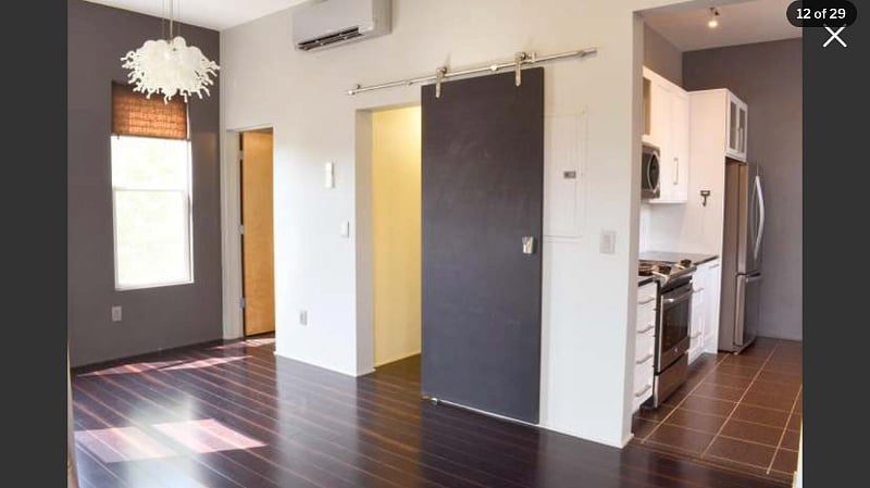 Entrance to closet (furniture will be included)