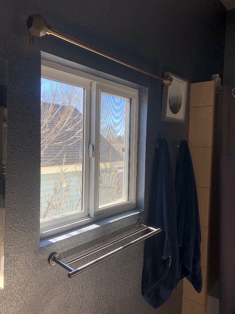 Window in bathroom