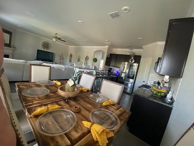 From Kitchen Dining Room