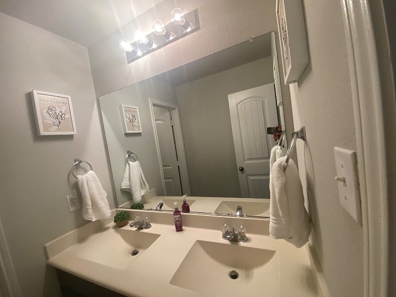 Upstairs Vanity