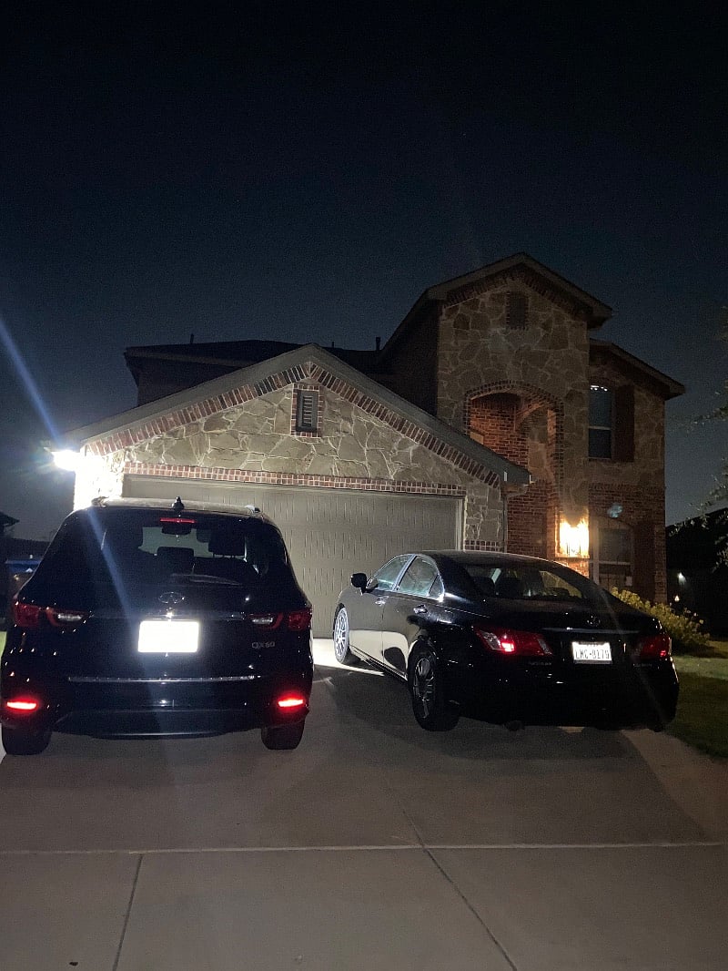Parking Area at the Front of the Property