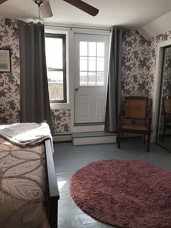 Access to balcony off the primary bedroom. 