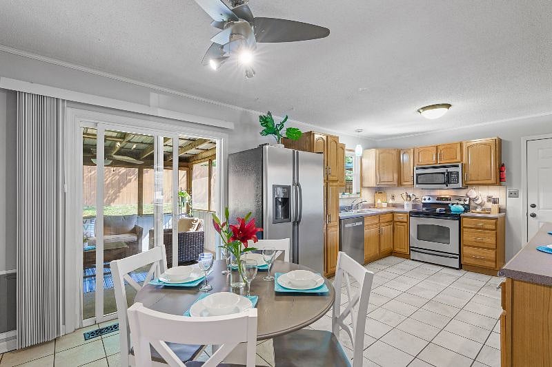 Well equipped kitchen