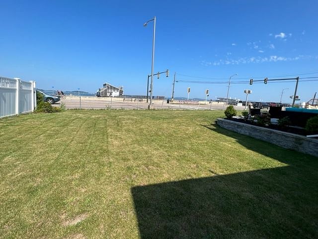 Huge and Beautifully Manicured Front Yard Directly Facing The Beach