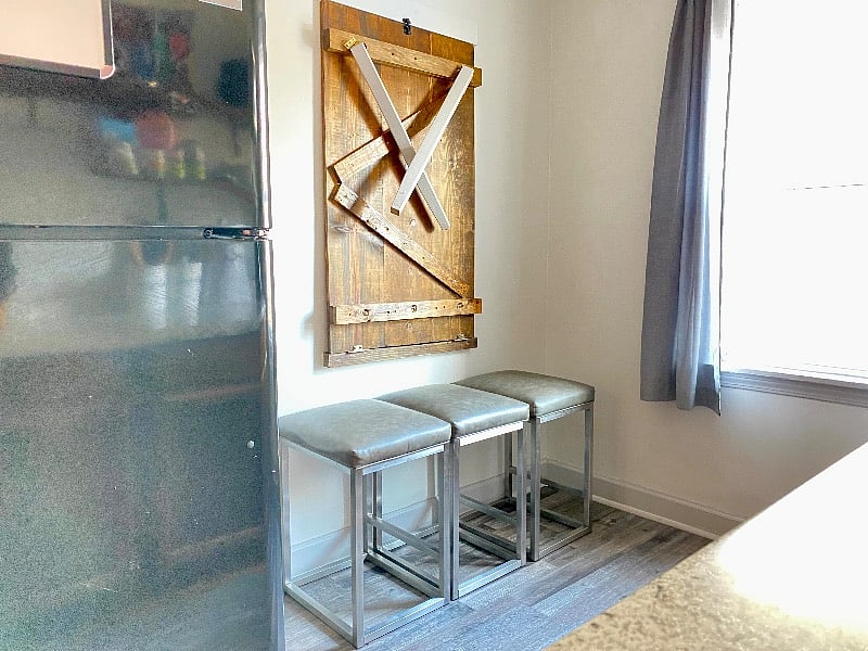 A cleverly designed hideaway kitchen table is a hidden gem. Transforming effortlessly it's perfect for intimate meals or social gatherings. Welcome to a space where functionality meets elegance, right at your fingertips.