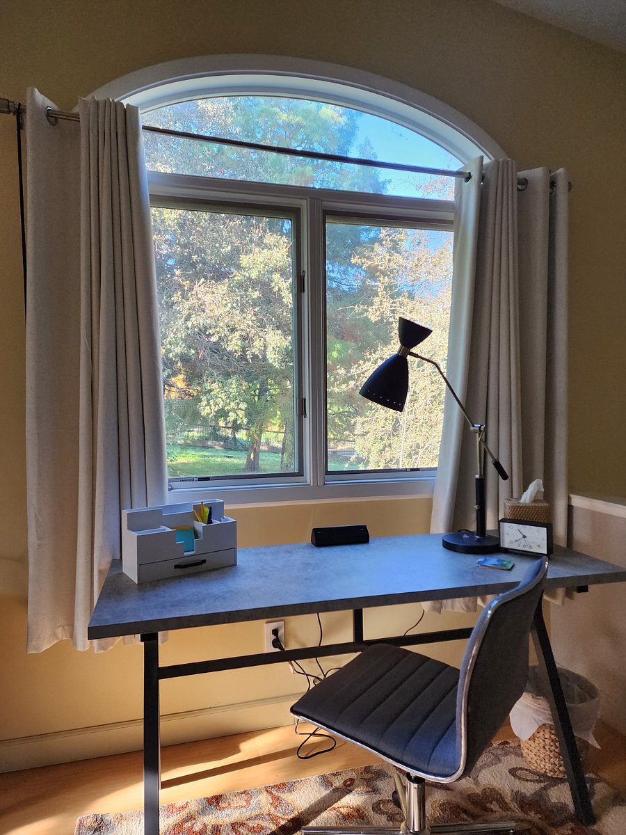 Upstairs desk