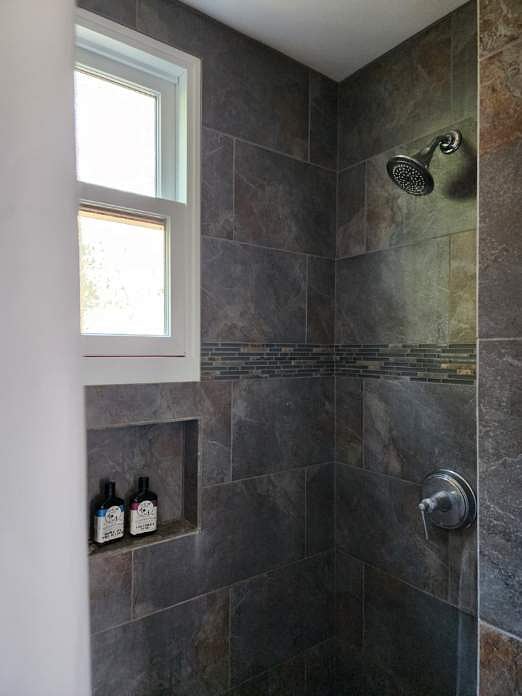 Shower close up