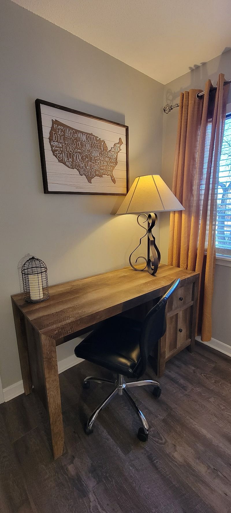 Medical Center Condo. Dedicated work space.