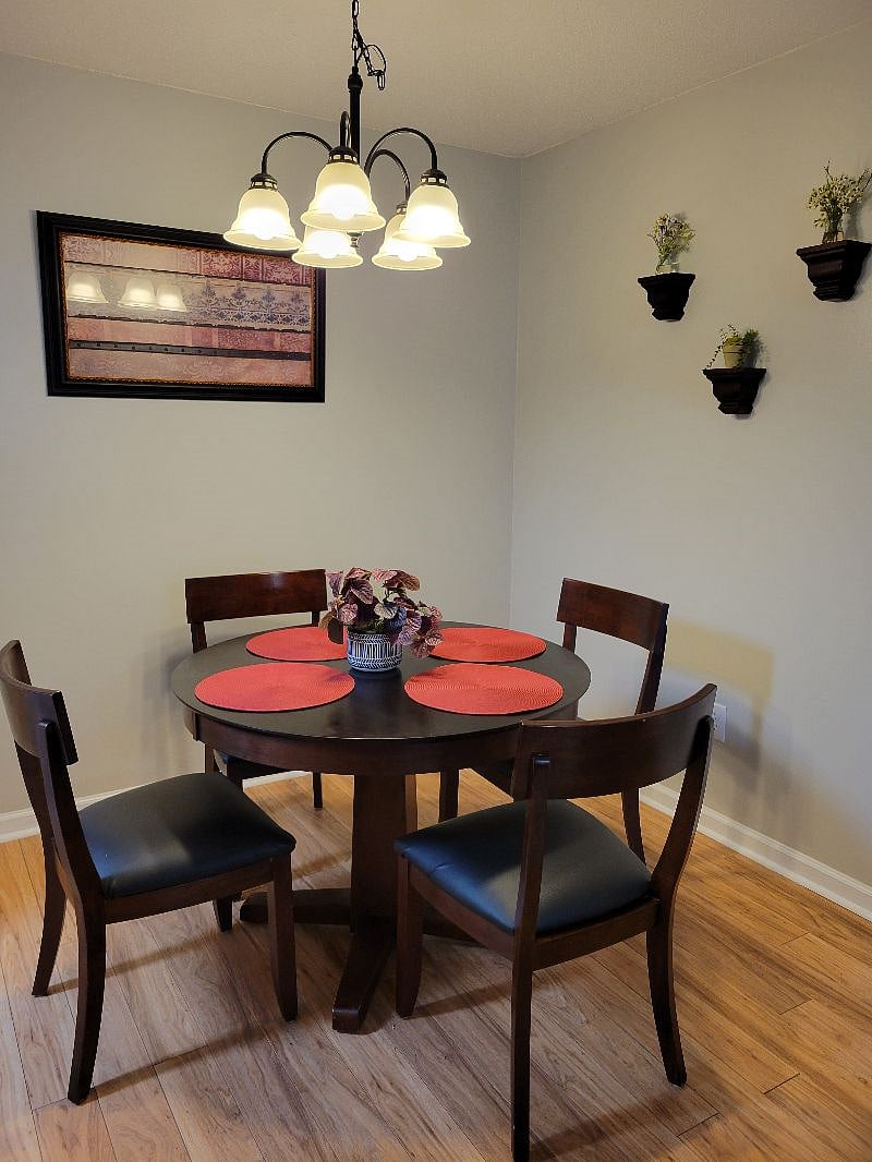 Northside Condo. Dining Room.