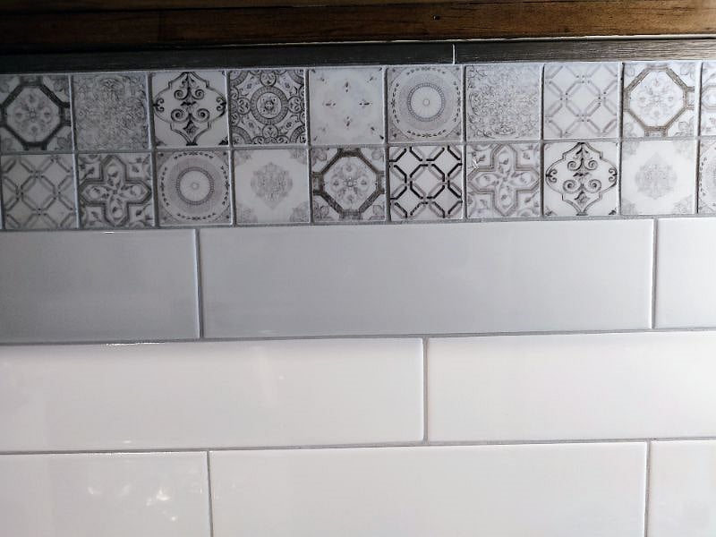 kitchen tile decorative feature