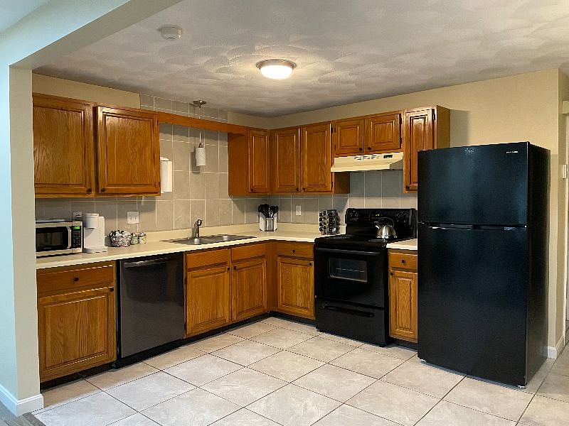 New Appliances in this spacious kitchen.