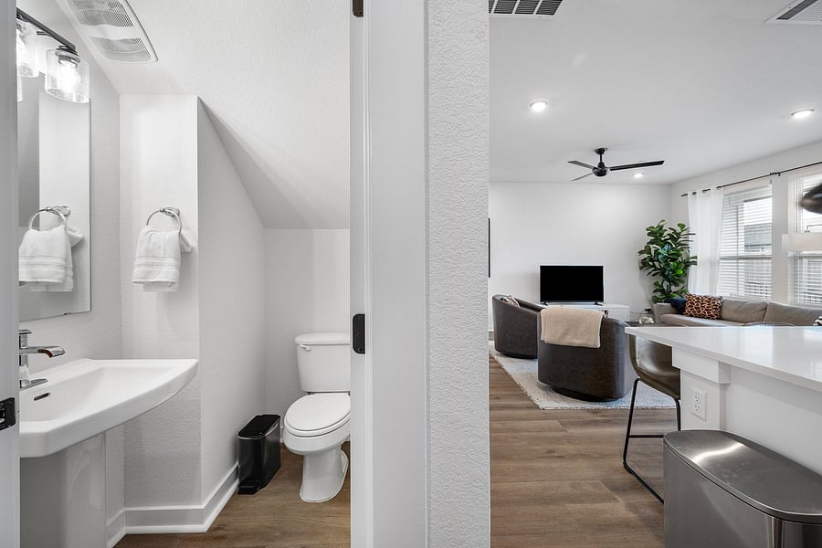 Downstairs bathroom
