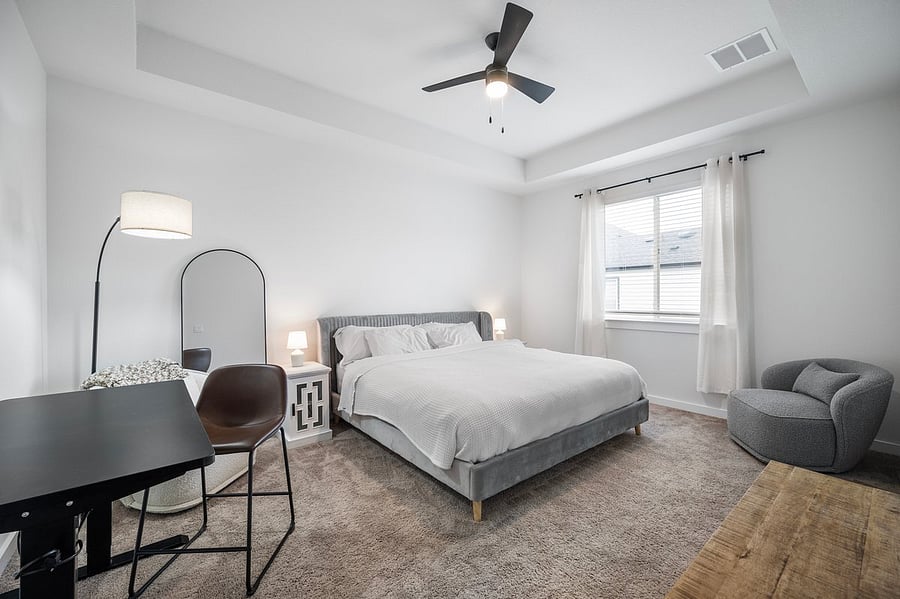 King Bed with reading nook