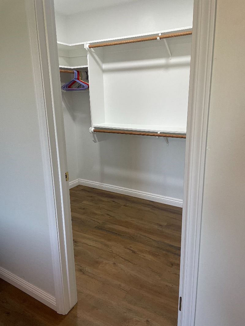Large walk-in closet in Master Bedroom
