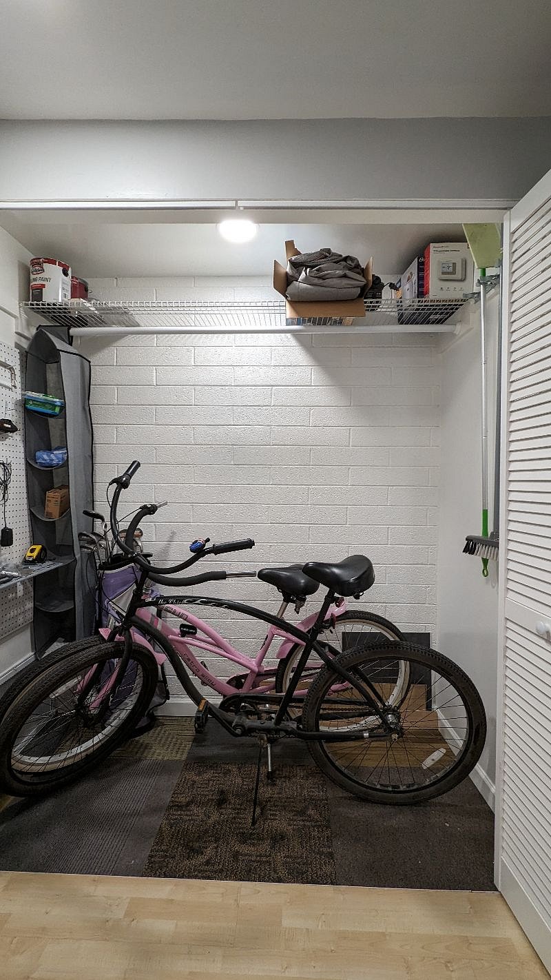 Available for your use in the front closet by entry door: His and Hers beach bikes and Women's RH golf clubs
Cleaning supplies and tools