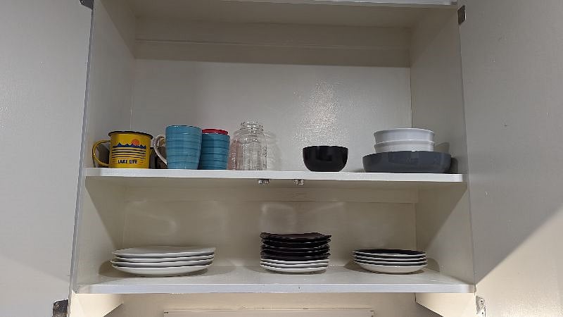 cups, plates, bowls
