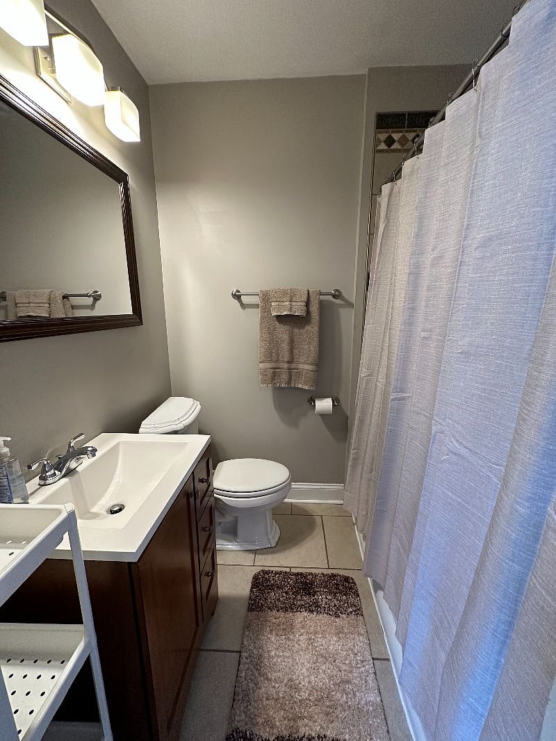 Primary bedroom ensuite bathroom with full shower