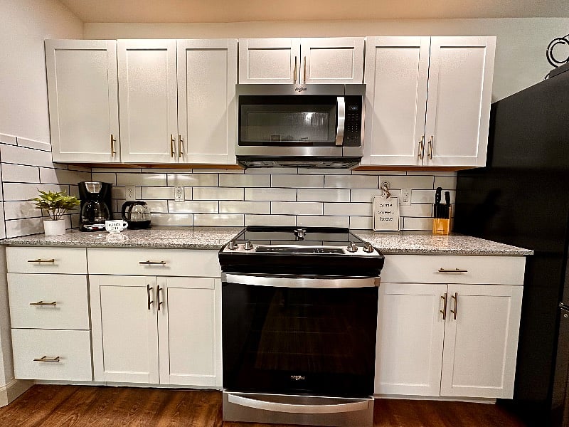 Kitchen and new appliances
