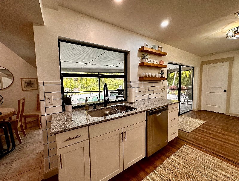 Newly renovated kitchen