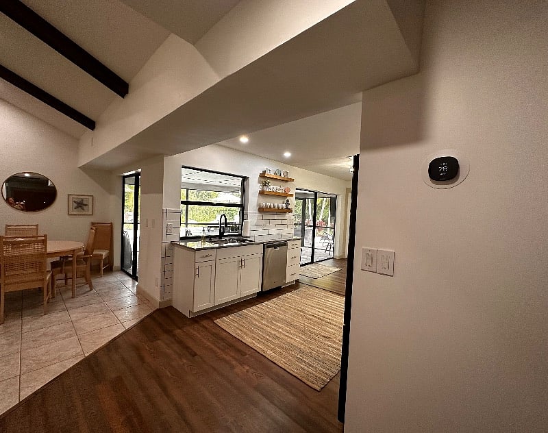 Open floor plan