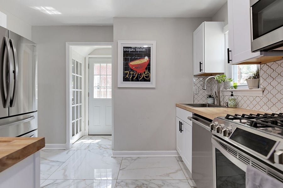First floor kitchen